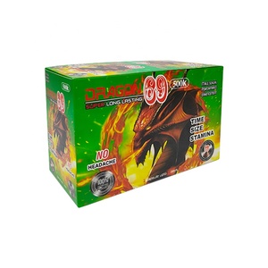 3d Blister Neushoorn Verpakking Kaarten Voor Neushoorn 10K / 100K / 69 Pillen Papier Doos <span class=keywords><strong>Dragon</strong></span> 69 Pillen - Product Image 3