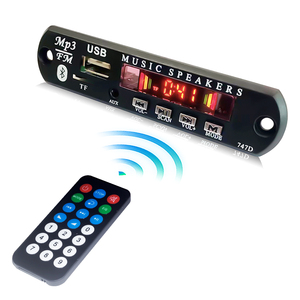 Para Bluetooth 5,3, módulo receptor estéreo de circuito sin pérdidas, altavoz de coche, pantalla de colores de Audio, MP3 para placa decodificadora Bluetooth FM - Product Image 2