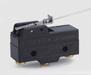 כוח נמוך Z סדרת מתג spdt מיקרו נירוסטה בסיסי מתג עם ידית ציר ip40 הידית/ - Product Image 4