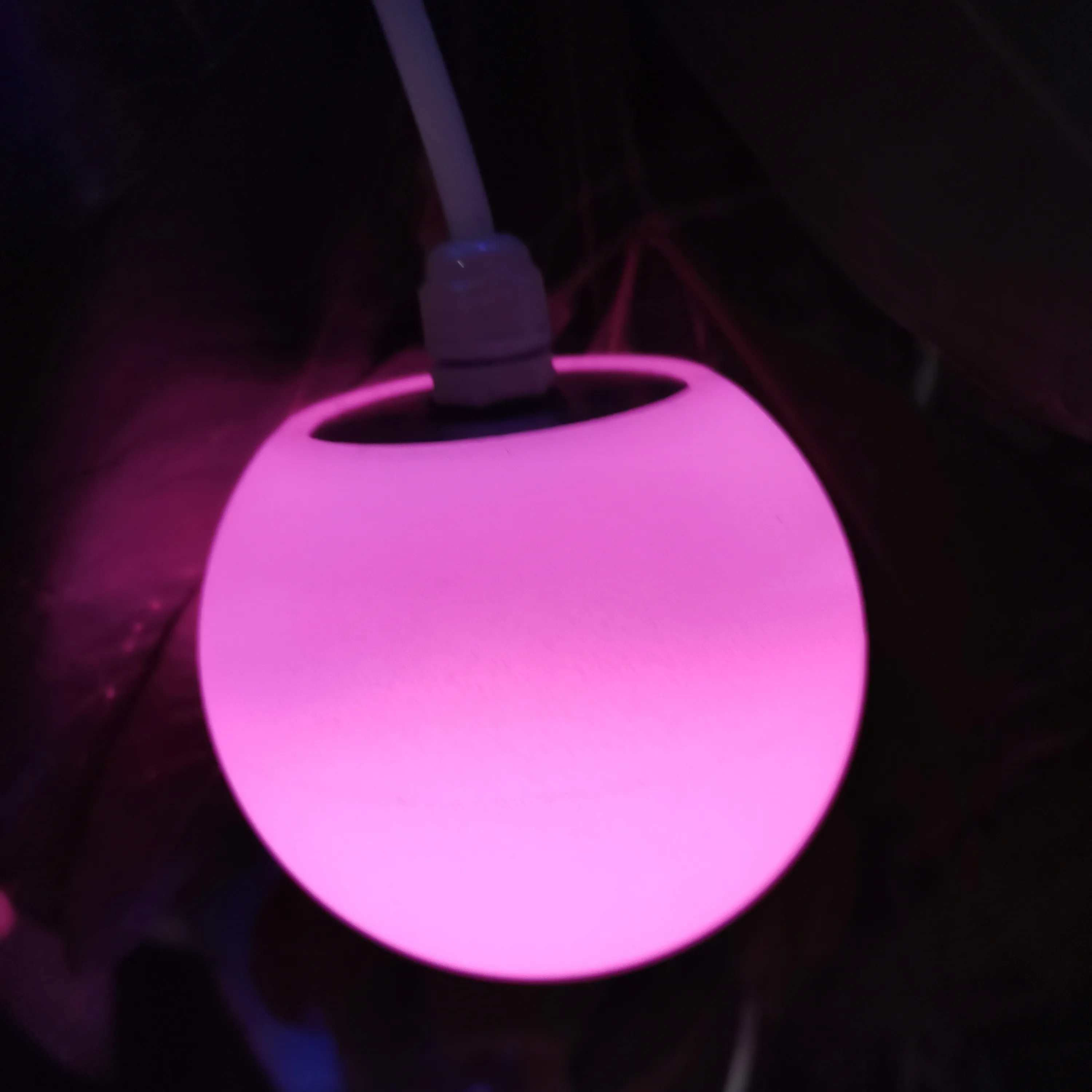 Lampe sur pied Globe rechargeable ultra amusante Boule lumineuse LED avec télécommande Lumière à changement de couleur 16 RVB