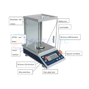 AOTELEC Lab Research Equipment Laboratory Electronic Precision Analytical Balance - Product Image 6