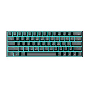 Nuevo lanzamiento portátil TKL Teclado mecánico 85% Hot Swappable Wired Gaming 61 teclas compatibles con computadora 3 teclas de color - Product Image 4