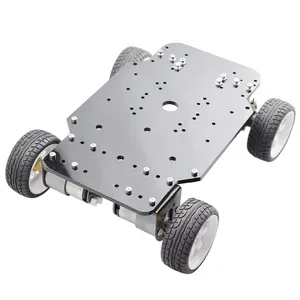 2 Stück DC 12V Motor Encoder 4WD RC Auto Ackerman Lenkung PID-Steuerung mit Servo Arduino DIY STEM Toy Kit ROS Chassis