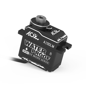 AGFRC A19DLM STD 25T HV 0088 сек 4,0 кг DC мотор IP67 Водонепроницаемый ЧПУ программируемый цифровой мини Серводвигатель для 1:12 Электрический On-R