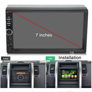 Máy Phát Nhạc Mp5 Bán Chạy, Máy Phát Nhạc Trên Xe Hơi Radio Thông Minh Điều Khiển Trống Dc 7 Inch Đầu Phát Video Âm Thanh Cao Cấp Có Cổng Usb - Product Image 4