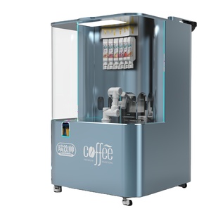 Vollständig automatisiertes intelligentes Cafe Barista Roboter-Kaffeegerät Maschine mit 6 Achsen Kooperationsroboter - Product Image 1