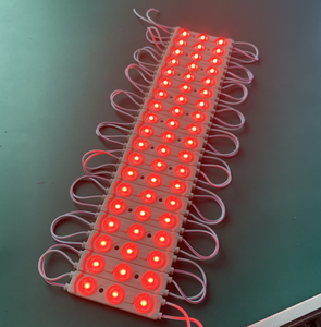 โมดูลไฟ LED แบบเกาหลีสำหรับป้ายไฟ LED กำลังสูงสีแดงขาว1.8W มุมมองขนาดใหญ่ DC 12V แบบฉีดอัลตราโซนิค - Product Image 3