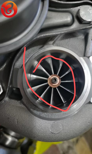 Enlarged Impeller High Proformance Modified <strong>Turbo</strong> for BMW N54 3.0T 6 Cylinder Engine - Product Image 6