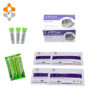 Tek adımlı ev kullanımı FCV + FHV hızlı algılama kedi hastalığı testleri calicivirüs + Herpesi kombine pet testi kedi için - Product Image 2