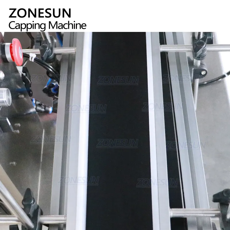ZONESUN ZS-XG1870M自動卓上4輪ネジ小瓶キャッピングマシン
