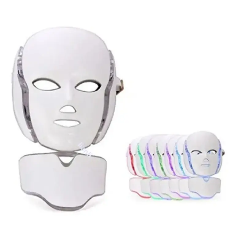 PDT 7 color luz LED terapia blanqueamiento máscaras faciales de calidad superior