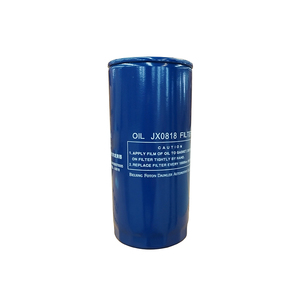 <span class=keywords><strong>Wei</strong></span> <span class=keywords><strong>Chai</strong></span> WD615 kamyon motor yedek parçaları JX0818 VG61000070005 makine yağ filtresi eleman vida yağ yağ filtresi yeni conta ile