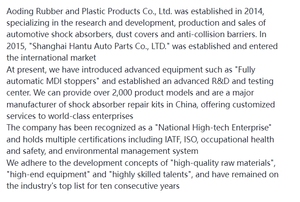 Cho Toyota Camry/Lexus 48750-06050 48750-33080 các giảm xóc cao su strut Top keo Top đệm cao su - Product Image 6