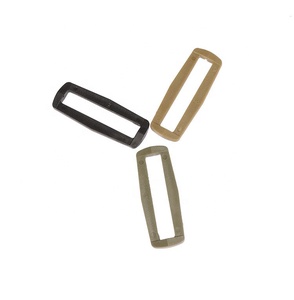 YAKEDA 1.5 Inch Plastic POM Belt <strong>Loop</strong> <strong>Square</strong> Ring <strong>Buckle</strong> for Backpack Strap - Product Image 1