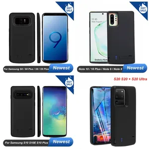 Samsung Galaxy için 10000Mah S23 S22 S8 artı S10 S10e not 8 9 10 20 Ultra S20 + artı S21 FE pil kutusu güç bankası şarj - Product Image 4
