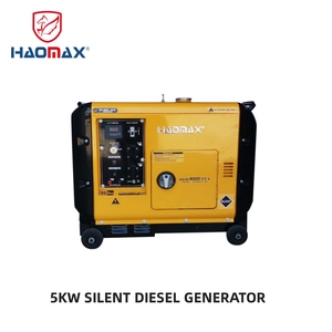 5KWサイレントディーゼル発電機HM8000STA家庭用186Fディーゼルエンジン - Product Image 2