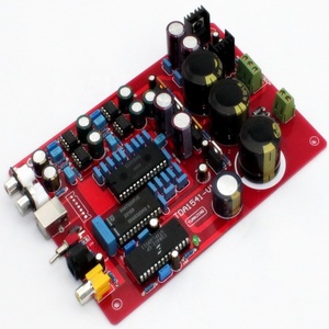 Taidacent SAA7220 + CS8412 + NE5534 Hifi สเตอริโอ16-Bit Digital-To-Analog Optical To 5.1ตัวถอดรหัสชุดบอร์ด Dac TDA1541 - Product Image 1