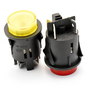 Interruttore a pulsante rotondo momentaneo o interruttore a pulsante a chiusura - Product Image 6