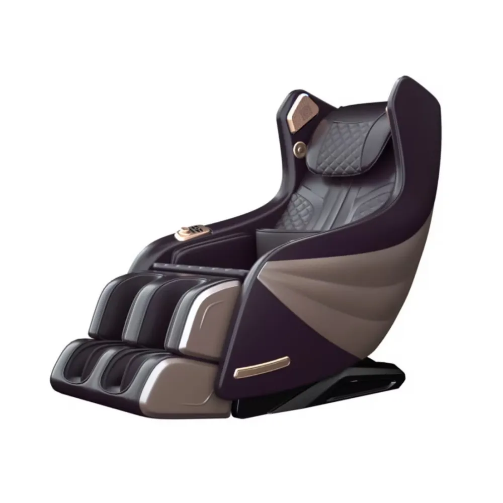 New Design 3D Zero Gravity SL Track Massage Chair with Foot Roller Full Body Relaxation Massage Chairs