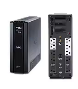 APC geri-ups Pro BR1500G 1500VA/865W kule UPS AVR LCD 10x NEMA 5-15R çıkışları kullanıcı FTTH uygulamaları için değiştirilebilir pil - Product Image 3