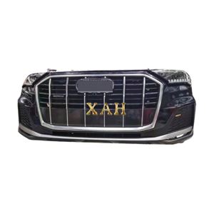 Audi <span class=keywords><strong>Q7</strong></span> için 2021-2023FOR otomotiv parçaları ön tampon montaj <span class=keywords><strong>Quattro</strong></span> modeli ön plastik ön tampon, radyatör burun dahil