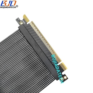 180 độ PCI-E 5.0 16X đến X16 GPU Riser cáp mở rộng Gen5 10cm 15cm 20cm 25cm 60cm cho rtx5080 rtx5090d rx9070xt A100 H100 - Product Image 4