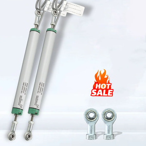 Salida de resistencia potenciométrica de regla electrónica de 150mm con extremos de varilla para Sensor de desplazamiento lineal de distancia de medición