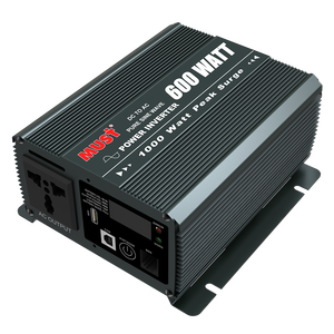 MUSTポータブル非常用電力エキスパート: PI1500LVシリーズインバーター600W12VDC入力120VAC出力 - Product Image 1