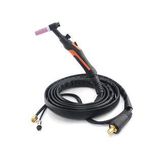 带阀门钨极氩弧焊WP26气冷焊炬柔性手柄 - Product Image 4