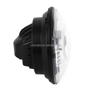 7นิ้วปลั๊กแอนด์เพลย์ YF-7-2022A-RGB เปิดไฟหน้ารมควัน80/50W LED RGB สำหรับ JEEP Wrangler JT JK JL - Product Image 2