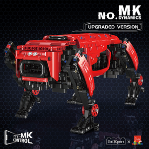 Mould King 15067S Robot Dog Dynamics Kits de modelos de construcción MOC Set Build Collectionsr Juegos de bloques de construcción de control remoto - Product Image 3