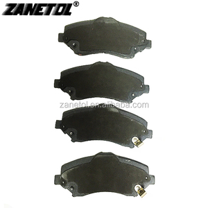 ZANETOL 68003701AC 68003701AB <span class=keywords><strong>68003701AA</strong></span> Jeep 73 Jeep Wrangler JK için ön fren balataları fren balatası seti 2007-2016 Liberty Dodge Nitro