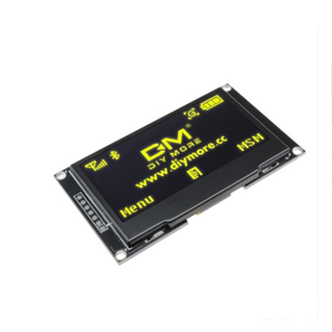 OLED ekran modülü 2.42 "SPI/IIC yüksek çözünürlüklü ekran LCD ile pin satır