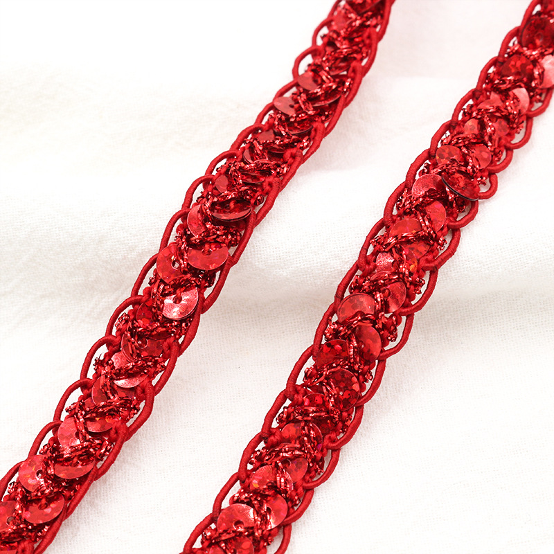 Rouge - 1 cm - rouge (cartes de 12,1 m)