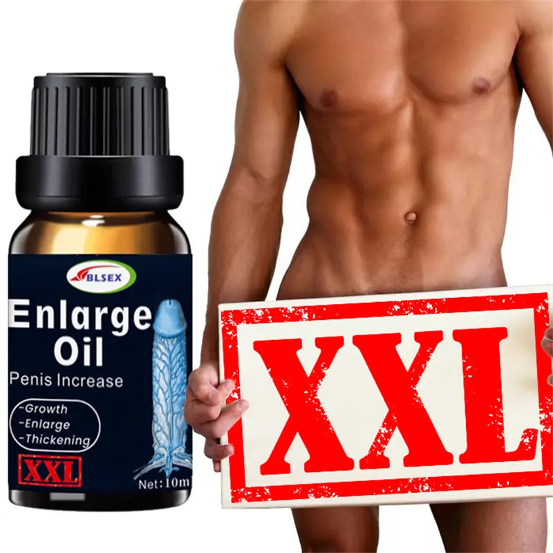 Male Penis Enlargement Essential Oils Increase Sex Aids Erection Penis Extension Body Massage Oil