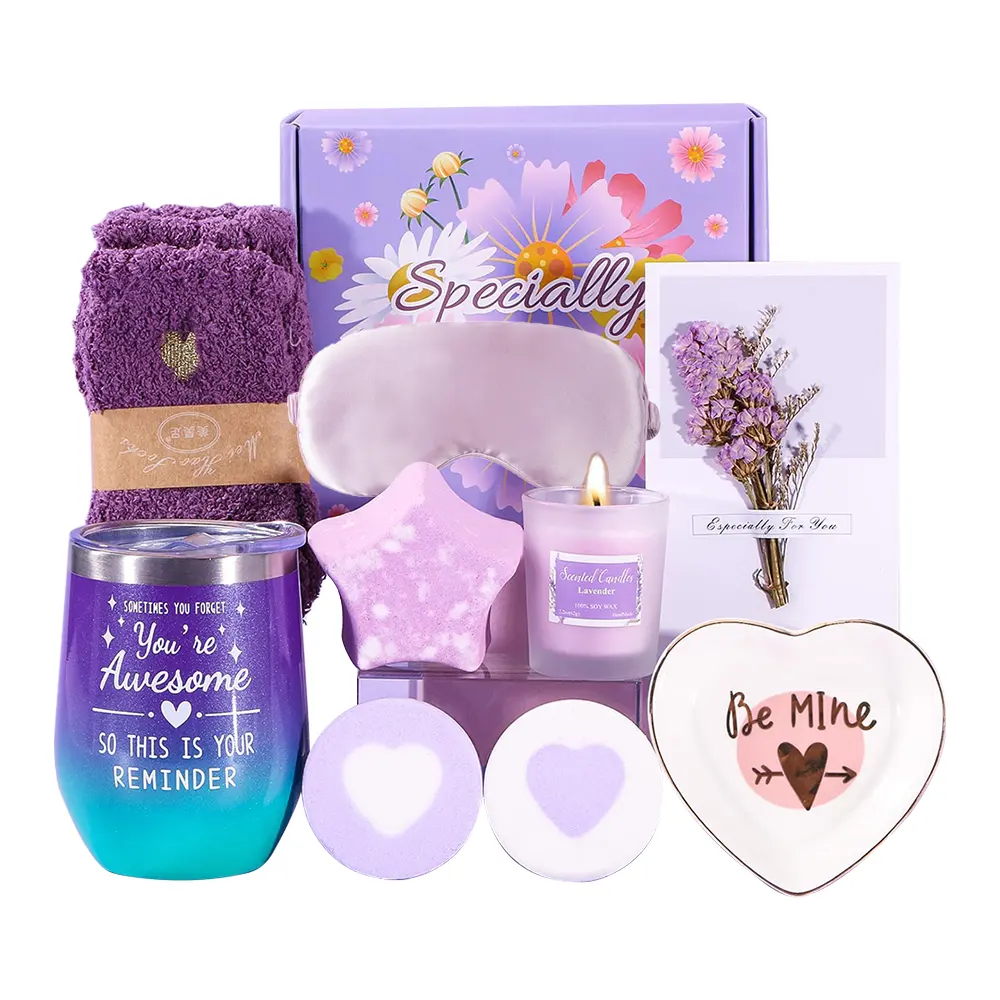 Consiga pronto regalos para mujeres Día de San Valentín Kit de spa para el cuidado del cuerpo regalos simbólicos nuevas ideas de productos 2023 juegos de Cajas de Regalo de autocuidado