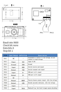 EVAWGIB Günstigstes Embedded 2DCMOS-Barcode-Scanner modul ER007 TTL USB RS232 Kiosk Arduino QR-Code leser Mini-Größe Automatisches Scannen - Product Image 6
