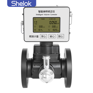 Shelok High Accuracy Air <strong>Flowmeter</strong> Gas Turbine Flow Meter Natural Gas Lpg <strong>Flowmeter</strong> With <strong>Pulse</strong> <strong>Output</strong> - Product Image 2