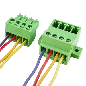 固定间距3.81毫米的线对线公母接线端子连接 - Product Image 2