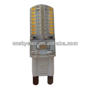 Dimmable <strong>Led</strong> Light <strong>Led</strong> <strong>G9</strong> 3w Silicon Bulb Light 110v 230v <strong>Led</strong> <strong>G9</strong> <strong>Led</strong> <strong>Led</strong> <strong>G9</strong> G4 3w Lamp Socket Adapter Ce Rohs - Product Image 2