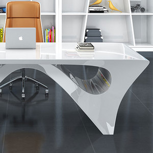 Imple aint OOS esesk resident omomputer able odern xxecutive Desk nd hair anager ffffice able - Product Image 6