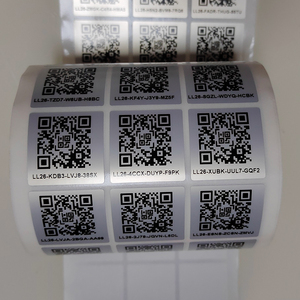 Sicherheit benutzer definierte einzigartige Code QR-Aufkleber