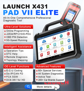 Launch X431 Pad Vii Elite 7 Link Supports Ecu Online Coding <strong>Programming</strong> for All Vehicles Wide Range Diagnostic <strong>Functions</strong> Scanner