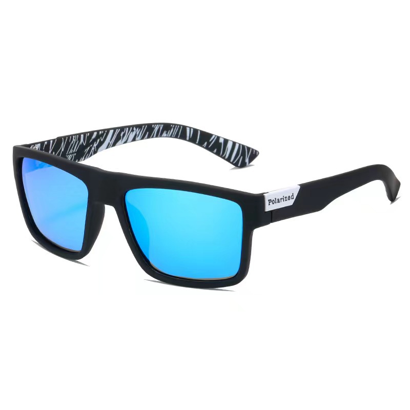 Cornice nera/vera pellicola blu (polarizzata)