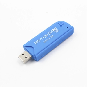 USB 2.0 phần mềm kỹ thuật số TV Tuner Stick DVB-T SDR + DAB + FM tương thích với Windows 8.1 HD TV các tính năng RTL2832U + R820T2 máy tính xách tay HDTV - Product Image 1