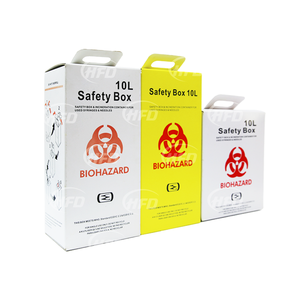 医用5L 10L生物危害安全纸板箱锋利容器 - Product Image 6