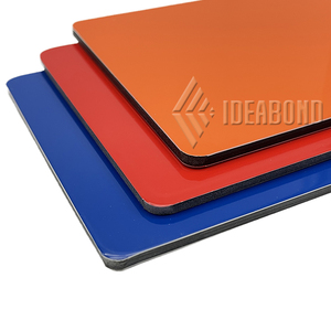 עיצוב מודרני צבע אלומיניום חזית 4ft8ft PE PVDF מצופה אלקובונד לוח מרוכב