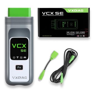 Herramienta de escaneo USB OBD2 tipo C VXDIAG VCX SE 6154 DOIP UDS Protocolo Programación de clave de codificación en línea con software V23 opcional