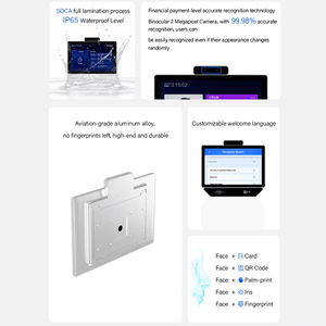 Sistema de asistencia de alta seguridad de 10,1 pulgadas con lector biométrico de reconocimiento facial con API y SDK gratuitos - Product Image 6