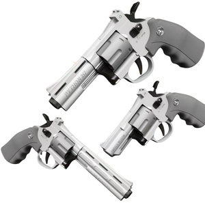 プラスチック製おもちゃ銃を刺激ソフト弾丸マニュアル撮影安全リボルバーモデルおもちゃ銃卸売 - Product Image 1